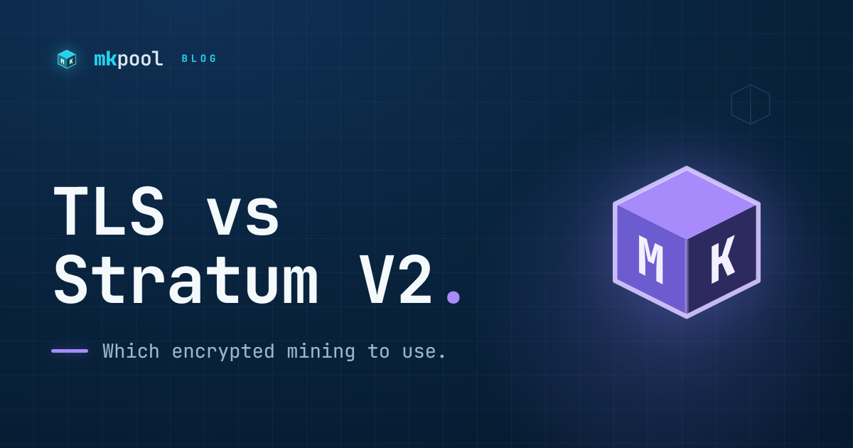 TLS vs Stratum V2: Which Encrypted Mining Should You Use?
