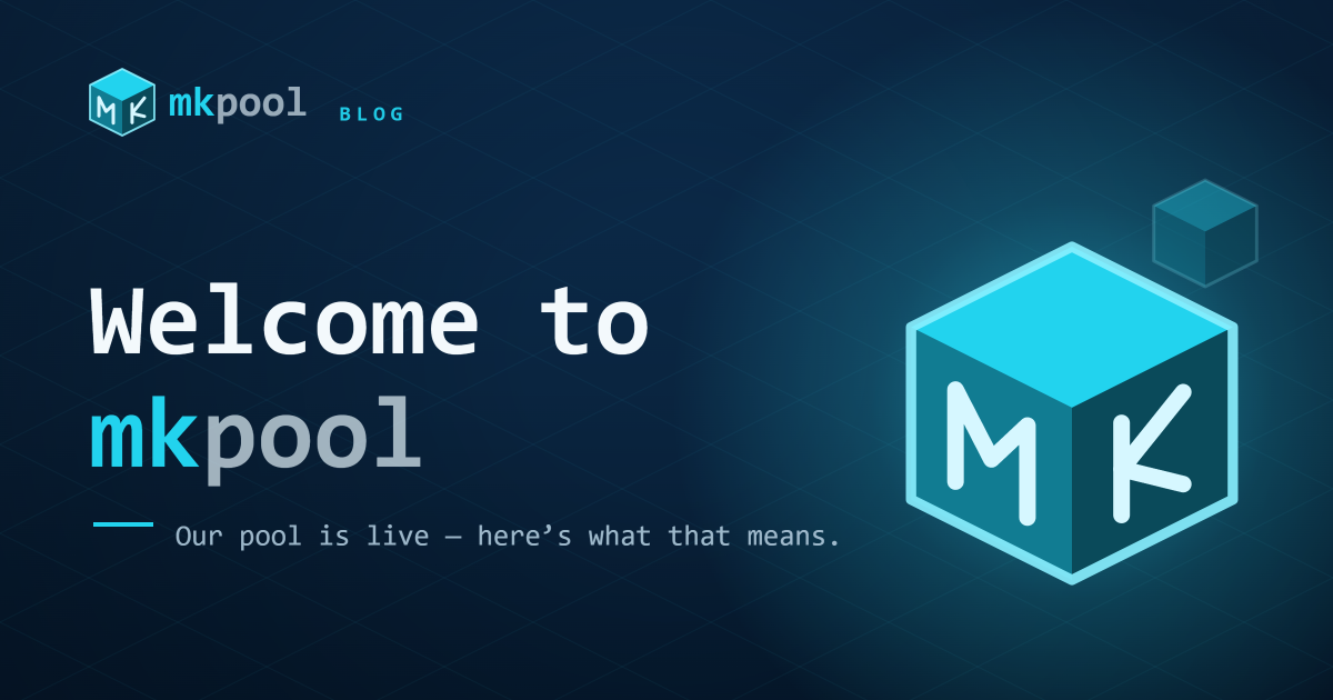 Welcome to mkpool